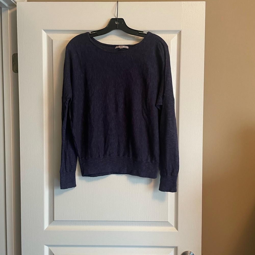 GAP Women's Navy Crew Neck Sweater